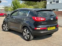 Used Kia Sportage 115 HP (84 kW) 2012 Black SUV