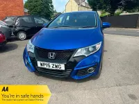 Used Honda Civic SE Plus 120 HP (88 kW) 2015 Blue Hatchback