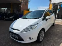 Used Ford Fiesta Titanium 96 HP (70 kW) 2011 White Hatchback