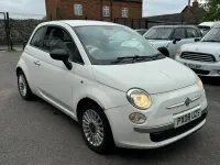 Used Fiat 500 Pop 69 HP (50 kW) 2008 White Hatchback