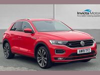 Used VW T-Roc R-line 150 HP (110 kW) 2019 Red SUV