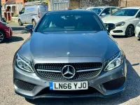 Used Mercedes C220 AMG line 167 HP (122 kW) 2016 Grey Coupe