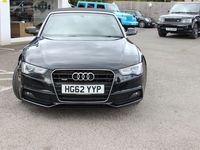 used Audi A5 Cabriolet (2013/62)3.0 TDI (245bhp) Quattro S Line 2d S Tronic