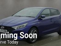 Used Hyundai i20 Premium 2021 Blue Hatchback