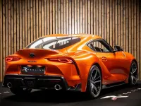 Used Toyota Supra 2022 Orange Coupe