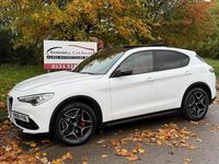 Begagnad Alfa Romeo Stelvio Ti 2019 Vit SUV