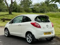 Used Ford Ka Titanium 75 HP (55 kW) 2010 White Hatchback