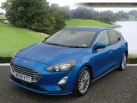 Used Ford Focus Titanium X 120 HP (88 kW) 2019 Blue Hatchback