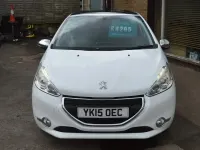 Used Peugeot 208 Style 82 HP (60 kW) 2015 White Hatchback