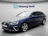 Used Audi A4 S-Line 201 HP (147 kW) 2022 Blue Estate