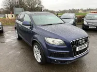 Used Audi Q7 S-Line 2009 Blue SUV