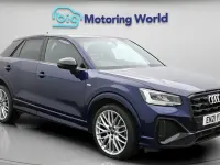 Used Audi Q2 Black Edition 150 HP (110 kW) 2021 Blue SUV