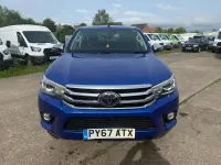 Used Toyota HiLux 150 HP (110 kW) 2017 Blue Pickup