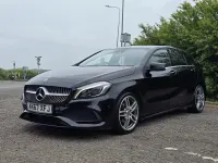 Used Mercedes A180 AMG Line Premium 2017 Black Hatchback