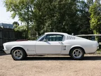 Used Ford Mustang Fastback 2008 White/red Coupe