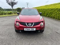 Used Nissan Juke N-TEC 110 HP (80 kW) 2014 Red SUV