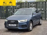 Used Audi Q3 Design 150 HP (110 kW) 2015 Blue SUV