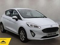 Used Ford Fiesta Zetec 100 HP (73 kW) 2018 White Hatchback