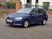 Used Skoda Fabia 2018 Blue Estate