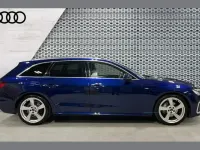 Used Audi A4 S-Line 204 HP (150 kW) 2024 Blue Estate