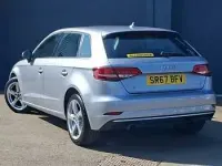 Used Audi A3 Sport 115 HP (84 kW) 2017 Silver Hatchback