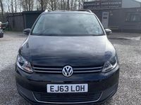Used VW Touran SE 105 HP (77 kW) 2014 Black MPV