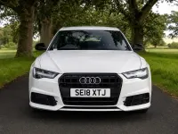 Used Audi A6 Black Edition 187 HP (137 kW) 2018 White Estate