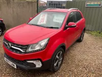 Used SsangYong Korando 178 HP (130 kW) 2017 Red Estate