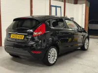 Used Ford Fiesta Titanium 96 HP (70 kW) 2009 Black Hatchback