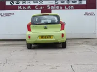 Used Kia Picanto 85 HP (62 kW) 2014 Green Hatchback