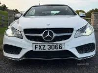 Used Mercedes E220 AMG 170 HP (125 kW) 2013 White Cabriolet
