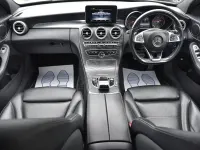 Begagnad Mercedes C220 AMG line 170 HK (125 kW) 2017 Silver Sedan