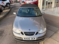 Used Saab 9-3 Cabriolet Linear 2006 Parchment silver metallic Cabriolet