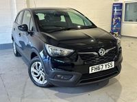 Used Vauxhall Crossland X S 99 HP (72 kW) 2018 Black SUV