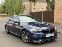 Used BMW 530e M Sport 252 HP (185 kW) 2019 Blue Sedan