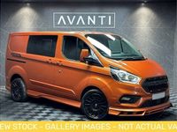 Used Ford Transit Custom Limited 130 HP (95 kW) 2018 Orange Van