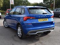 Used Skoda Kamiq SE 95 HP (69 kW) 2022 Blue SUV