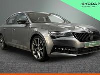 Used Skoda Superb SportlinePlus 187 HP (137 kW) 2023 Graphite grey metallic Hatchback