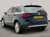Used Seat Ateca XCELLENCE 150 HP (110 kW) 2017 Blue SUV