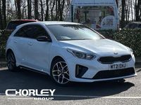 Used Kia Ceed GT-Line 158 HP (116 kW) 2021 White Hatchback