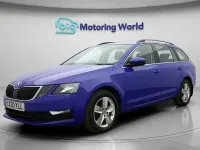 Begagnad Skoda Octavia SE Technology 115 HK (84 kW) 2020 Blå Kombi