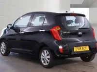 Second-hand Kia Picanto 68 CP (50 kW) 2014 Negru Hatchback