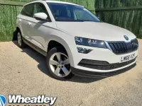 Used Skoda Karoq SE 150 HP (110 kW) 2018 White SUV