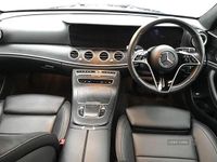 Used Mercedes E400 AMG Line Premium 330 HP (242 kW) 2023 Blue Sedan