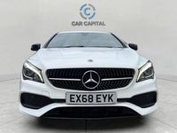 Used Mercedes CLA220 AMG line 2018 White Sedan