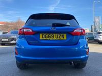 Used Ford Fiesta Titanium 2019 Blue Hatchback