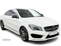 Used Mercedes CLA220 AMG 2014 White Coupe