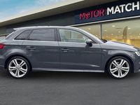 Used Audi A3 Sportback S-Line 2019 Grey Hatchback