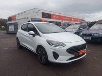 Used Ford Fiesta Titanium 2022 White Hatchback