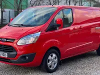 Used Ford Transit Custom Limited 125 HP (91 kW) 2016 Red Van